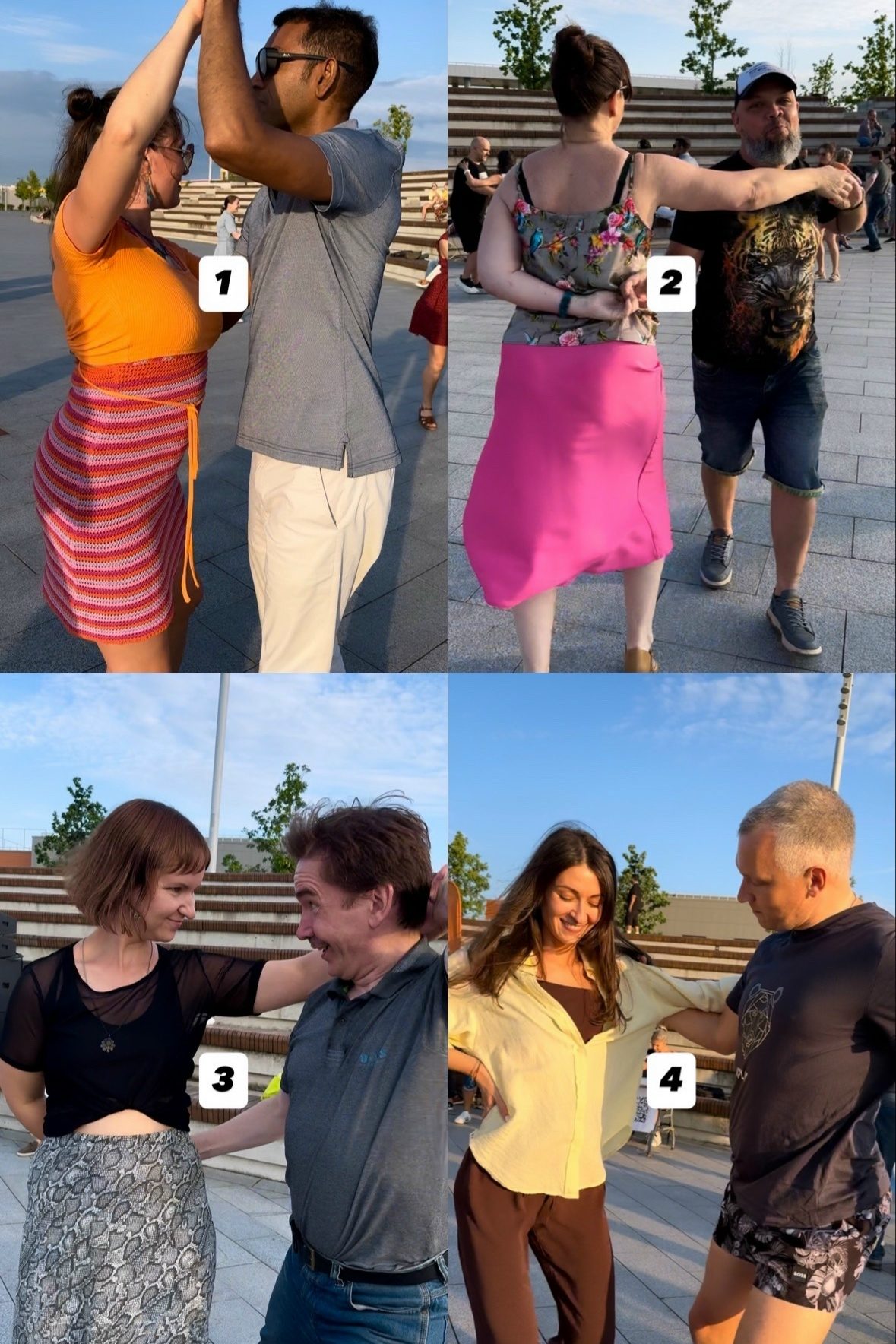 OPEN AIR 01.07 Salsa Social🔥😻 Полное видео, от 2 мин - 450р Не полное, до 2… — кадр 1 из 3, видеограф Ариана Юровская, Санкт-Петербург
