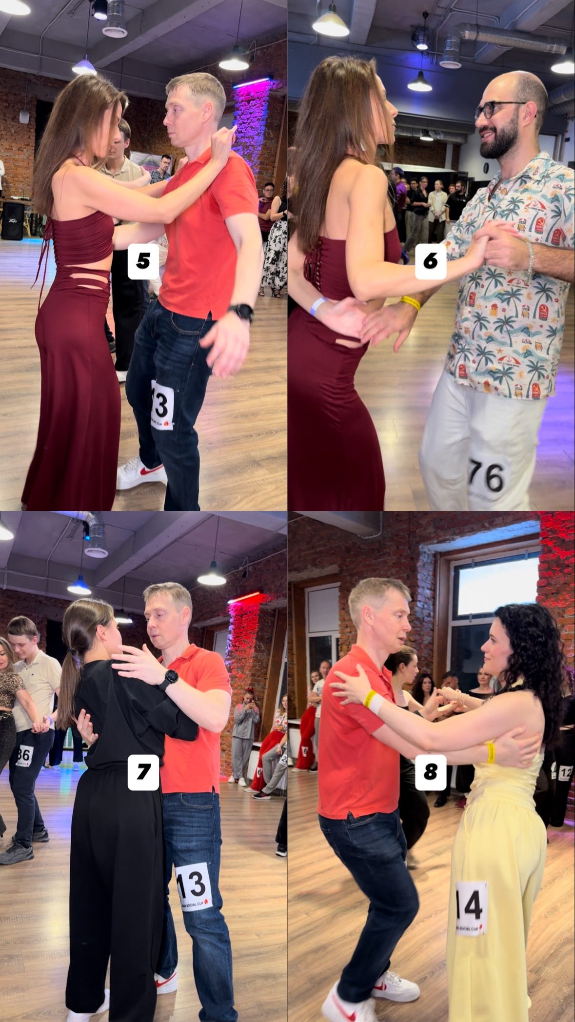 JnJ бачата Salsa Social 10.10🔥🏆 В комментариях еще скрины⬇️ Полное видео -… — кадр 2 из 3, видеограф Ариана Юровская, Санкт-Петербург